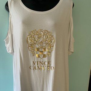 Vince Camuto Cold Shoulder Tee